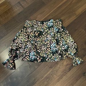 Zara Floral Printed Top